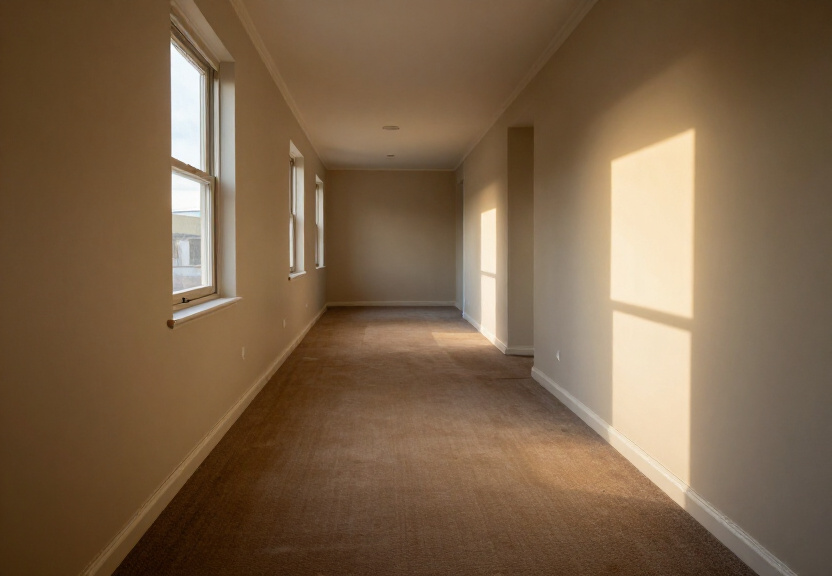 Restored living room in Casula after flood damage repair